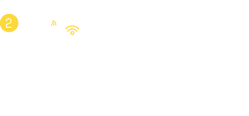 2. Tap your contactless First Souther National Bank Mastercard at the top of the terminal when you're ready to pay.