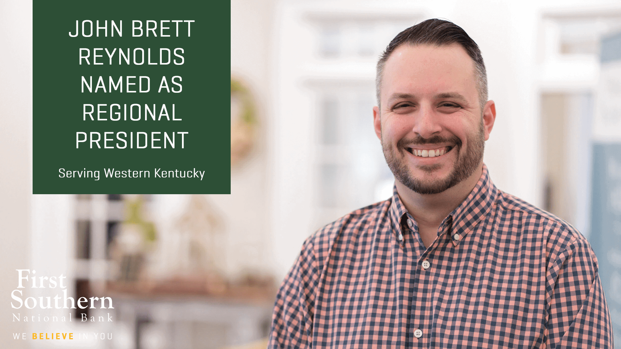 John Brett Reynolds named as regional president