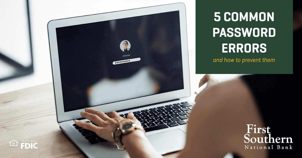 5 common password errors and how to prevent them
