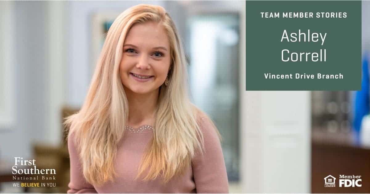 Team Member Stories - Ashley Correll, Vincent Drive Branch